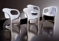 4 Vintage Casalino Patio Chairs. They Stack Too.