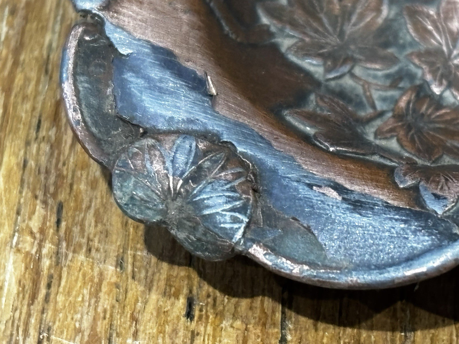 Antique Japanese Trinket Box And Pin Tray
