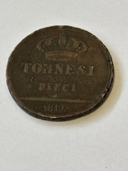 1819 Tornesi Coin