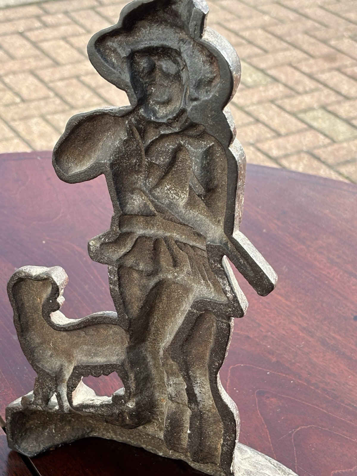 Antique Cast Iron Doorstop