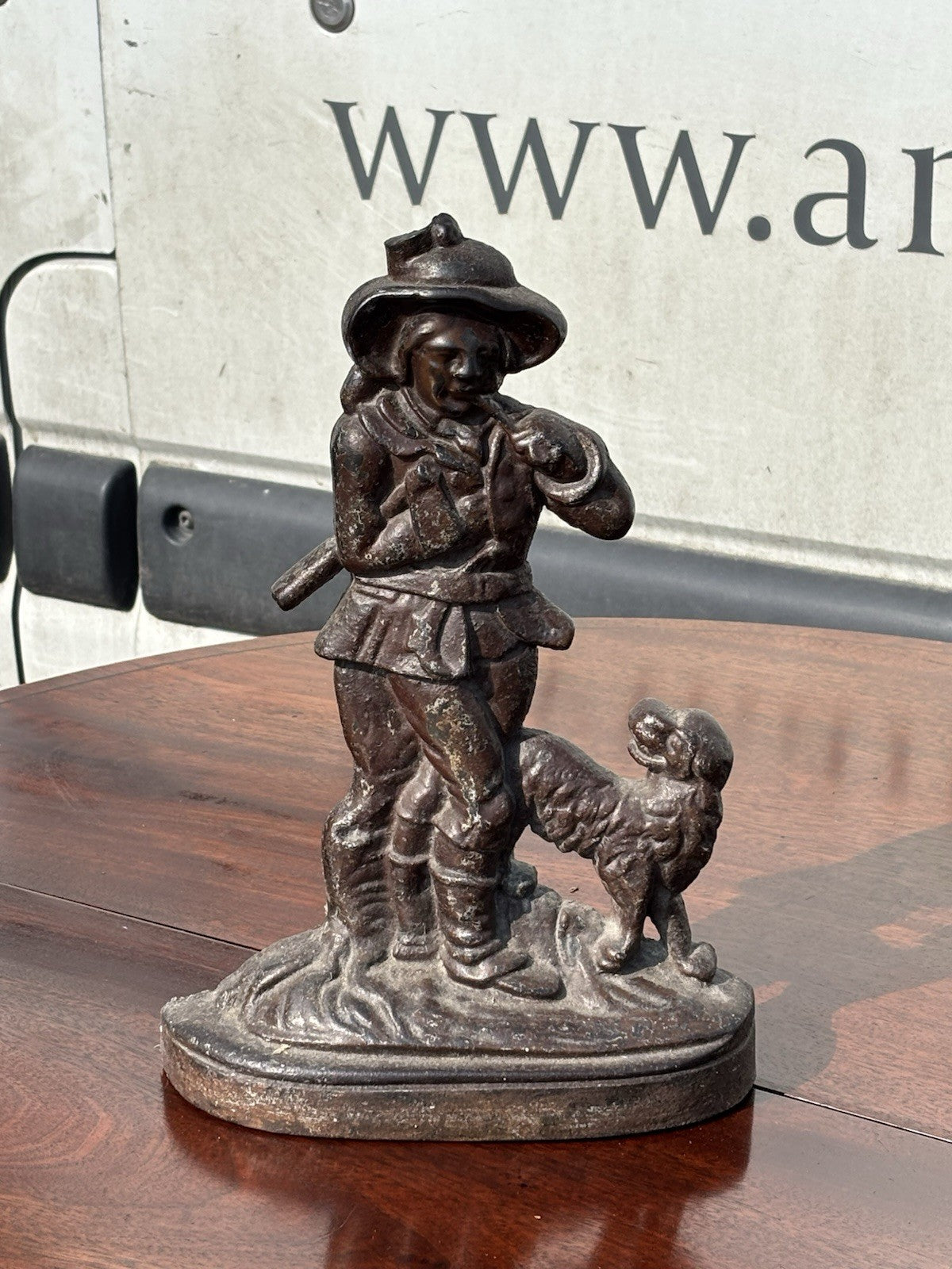 Antique Cast Iron Doorstop