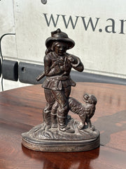 Antique Cast Iron Doorstop