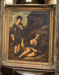A Victorian Rendition. Bartolomé Estéban Murillo Oil On Canvas. L