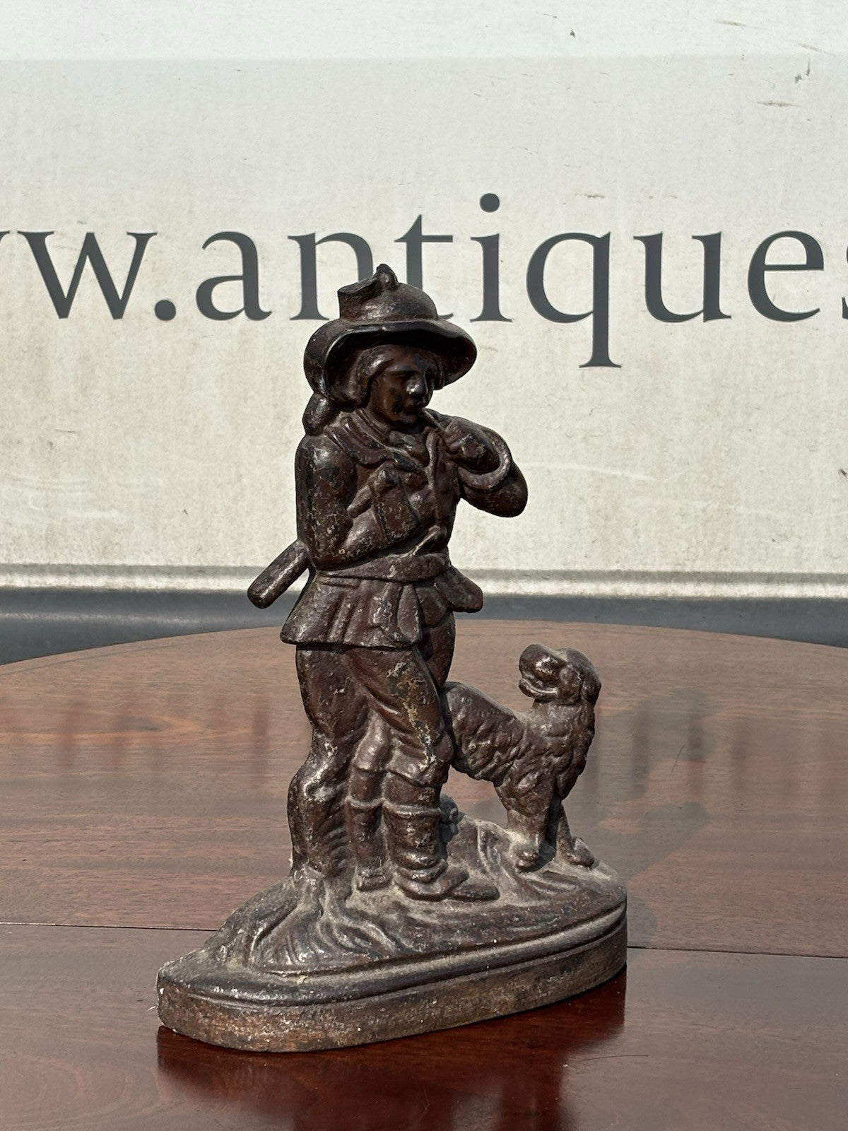 Antique Cast Iron Doorstop