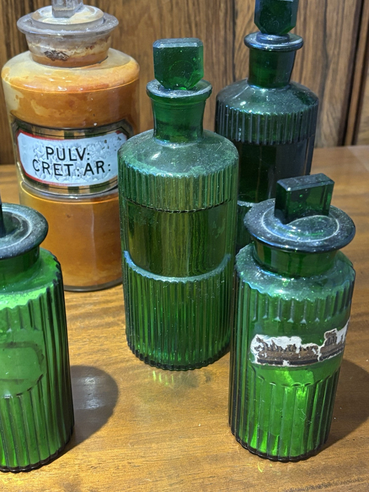 Antique Apothecary Chemists Bottles